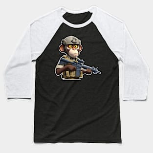 Tactical Monkey Baseball T-Shirt